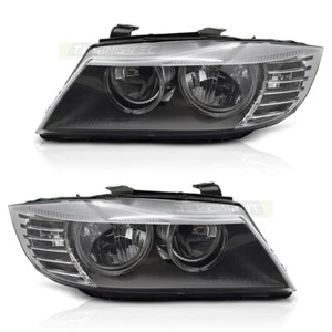 Scheinwerfer Halogen Set für BMW E90 E91 LCI Bj. 2009-2012 Motor Angel Eyes - Bild 1 von 9