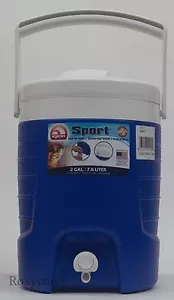 Igloo Sport refrigeratore bevande blu 2 galloni 7,6 litri nuovo con etichette - Foto 1 di 2