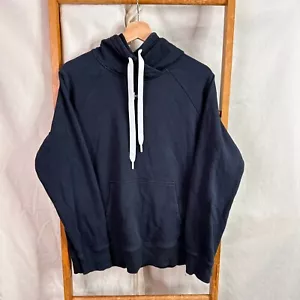 Under Armour Hoodie Mens Medium Black Funnel Neck Long Sleeve Sports - Picture 1 of 10