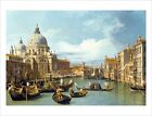 Canaletto Entrance to the Grand Canal Venice fine art print poster WITH BORDER