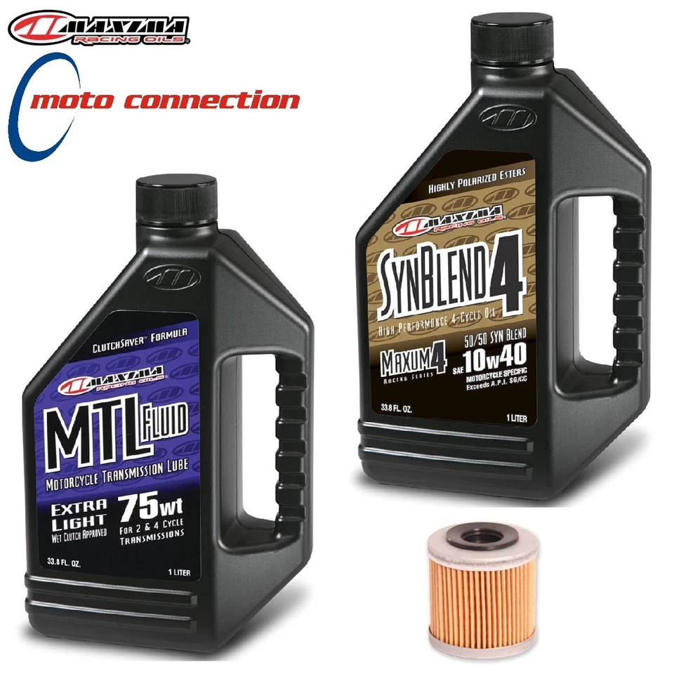 MAXIMA PERFORMANCE SERVICE KIT ENGINE GEARBOX & OIL FILTER HONDA CRF450 R 05-16 - Image 1 of 1