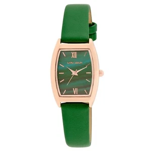Orologio Laura Ashley Donna 24 mm Tonneau Case Vegan Cinturino in Pelle (LA2090) - Foto 1 di 15