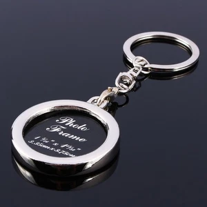 Lovely Mini Creative Metal Alloy Insert Photo Picture Frame Keyring Keychai DW - Picture 1 of 7