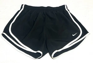 Nike Shorts Womens Medium Navy White Running Workout Casual 3" Dri Fit Tempo - Picture 1 of 9
