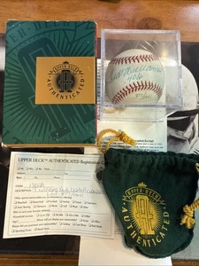 Béisbol autografiado Ted Williams .406 - cubierta superior autenticada #877/1941 - Imagen 1 de 5