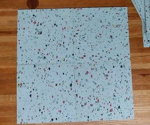 Vintage Armstrong Excelon Asbestos Vinyl Floor Tile Mcm 9x9” NOS! 23 Pcs - Picture 1 of 6