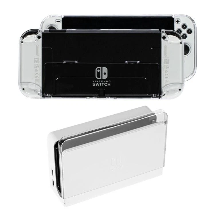 PC Hard Case For Nintendo Switch OLED Console Protective Shell Dock Cover - Image 1 of 4