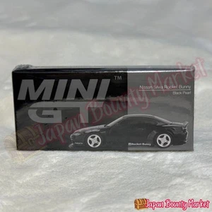 Mini GT 1:64 Nissan Silvia (S15) Rocket Bunny – Black Pearl RHD – Japan - NEW - Picture 1 of 5
