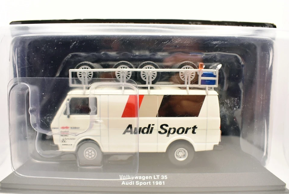 modellino auto rally scala 1:43 volkswagen LT 35 audi collezione modellismo ixo - Immagine 1 di 1