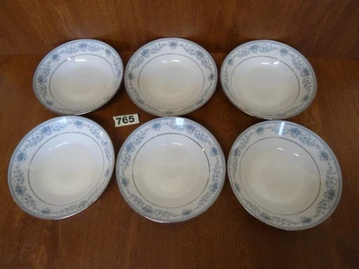 6 x 19 cm or 7 1/2 inch Soup / Cereal / Dessert Bowls - Noritake BLUE HILL - image 1 of 4