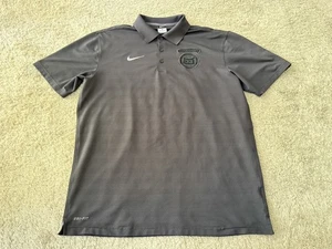 Herren Nike Dri-Fit Oregon Enten Fußball Trainer Polo grau Large (L) - Bild 1 von 16