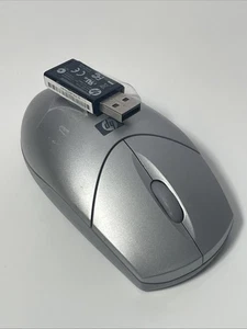 HP 5187URF2+ kabellose optische Standardmaus mit 2 Tasten/Scrollrad und Dongle grau - Bild 1 von 5