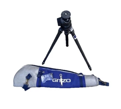 Trípode de aluminio Gitzo G-224 con cabeza esférica GH-2780 y bolsa acolchada - Usado en excelente estado Foto 1 de 4