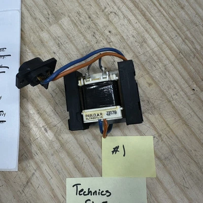 Tocadiscos Technics SL-5 salida completa: transformador de potencia Foto 1 de 3