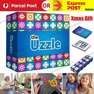 The Uzzle 3.0 Block Puzzle Family Board Game for Children Adults Super Fun Games - image 1 of 4