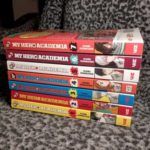 Lot of (7) My Hero Academia #1 2 3 4 5 6 7 (Viz, 2021) Graphic Novel Manga EXC - Picture 1 of 15