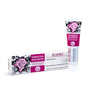 Zahnpasta DAMASCENA ROSE Homöopathie 100 % natürlich - neuwertig fluorid zuckerfrei - Bild 1 von 4