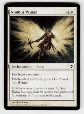 Zendikar #28 Nimbus Wings - Image 1 of 2