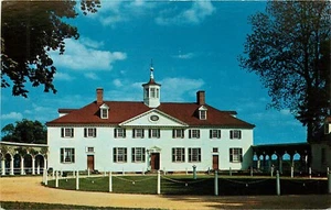 Mount Vernon Virginia VA Washingtons Home West Front and Drive Postcard - Picture 1 of 2