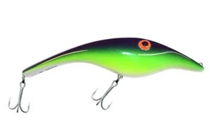 Zalt 14cm Wobbler 04 grün weiß Jerkbait Hardbait Hecht Zander Raubfischköder - Bild 1 von 5