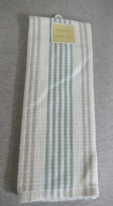 NEW Kohl's Sonoma Life Style Striped 100% Cotton Kitchen Hand Towel 16.5"x28" - Picture 1 of 5