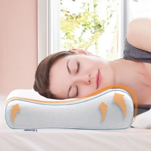 Silentnight Impress Memory Foam Orthopaedic Pillow Ergonomic Support For Neck - Picture 1 of 8