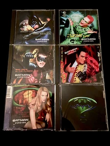 Warner Bros™ BATMAN FOREVER Soundtracks & Singles ANTHOLOGY COMPLETE COLLECTION - Picture 1 of 8