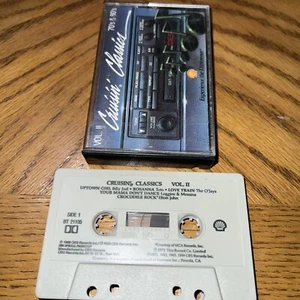 "Cruisin Classics Vol.2: 70s 80s" Cassette Tape with Billy Joel, O' Jays, Toto - Picture 1 of 1