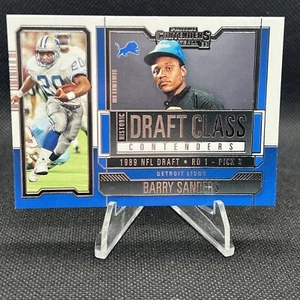 Contenders Historic Draft Class Contenders #10 2023 Barry Sanders - Detroit - Imagen 1 de 2