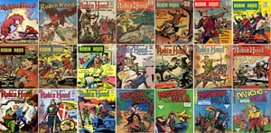 Paquete de cómics Robin Hood de 1940 - 23 libros electrónicos en CD - Imagen 1 de 3