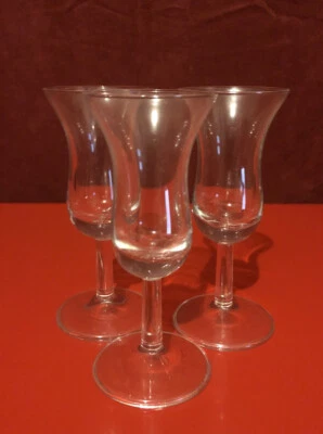 Liquor Glasses Lot of 3 Cordial. - Image 1 of 4
