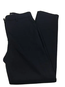 GAP TROUSERS CHINOS 10 BROKEN IN STRAIGHT TROUSERS KHAKIS Womens Mid Rise Navy - Picture 1 of 16