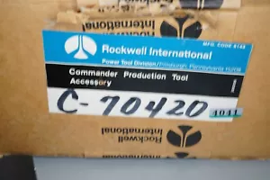 Rockwell Commander C-70420 Drill Chip Breaker for Drill Press w #2 Morse Taper - Picture 1 of 3