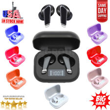 iPhone Android Q77用ワイヤレスヘッドフォンTWS Bluetooth 5.0イヤホンEarbuds