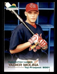 2001 Grandstand Appalachian League Top Prospect Yadier Molina RC #5592 - Picture 1 of 2