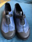 Clark's waterproof blue leather muckers size 8 preowned