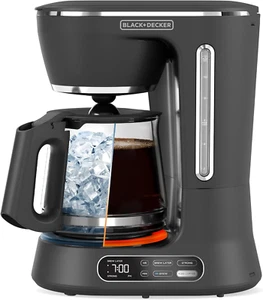 Cafetera digital BLACK+DECKER Split Brew 12 tazas, CM0122, café helado o caliente, - Imagen 1 de 9