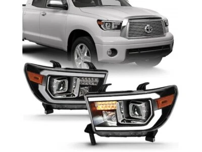 Conjunto de faróis Anzo 36546GHVC 2009 2010 2011 2012 para Toyota Sequoia 2008-2016 - Imagem 1 de 4