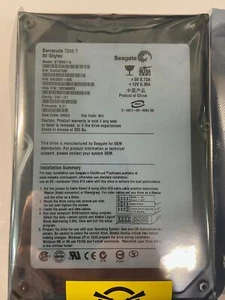 9W2003-665 - Seagate 80GB 7200 RPM IDE 3.5" HDD - Picture 1 of 1