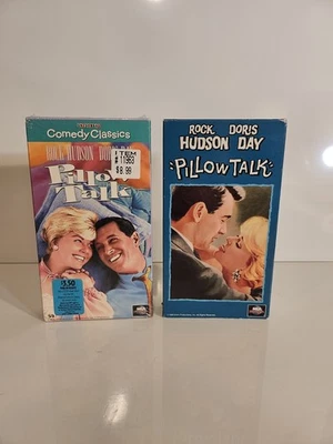 Pillow Talk, starring Rock Hudson and Doris Day. VHS Vintage. - Image 1 of 4
