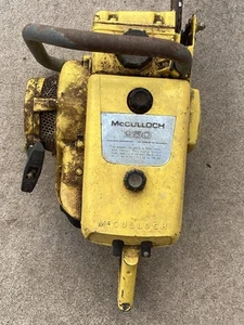 Vintage McCullough 250  Chainsaw Muscle Saw For Parts Or Repair Bin 0 - Picture 1 of 8