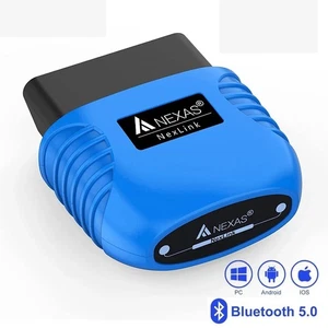 Motocycle Diagnostic Tool Bluetooth 5.0OBD2 EOBD Scanner for iOS Android Windows - Picture 1 of 9