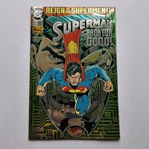 SUPERMAN #82 Chromium Cover NM 9.4 DC 1993 *FREE SHIPPING ON ADDITIONAL COMICS*  - Picture 1 of 6