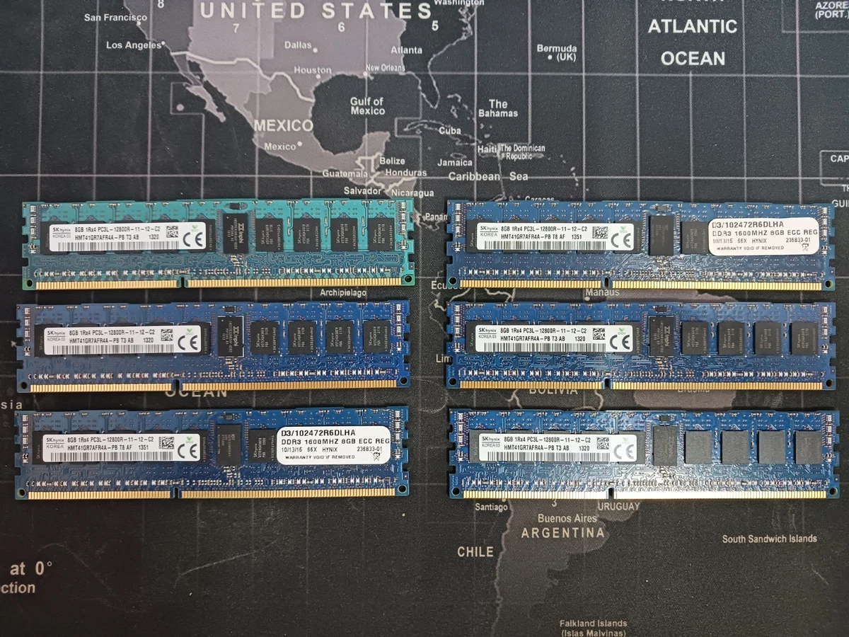 SK hynix PC3-12800 (DDR3-1600) 8 GB Network Server Memory (RAM