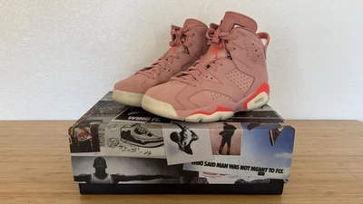 Nike Air Jordan 6 Retro NRG Aleali May Millennial Pink CI0550-600 Women’s 8.5 7M - Image 1 of 4