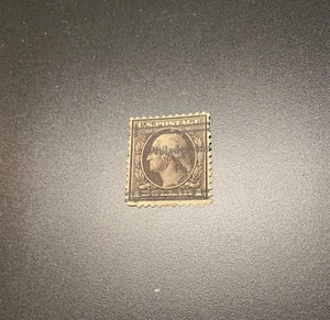 U.S. Scott #342 George Washington 1909 1 $ gebrauchte Einzelmarke NG - Bild 1 von 2