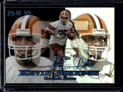 Fleer Flair Showcase Kevin Johnson Legacy Collection 1999 fila 3 #25/99 Browns Foto 1 de 2