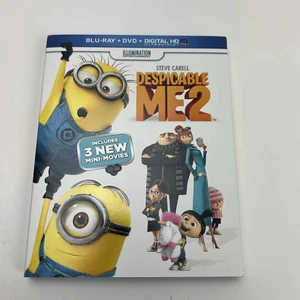 Despicable Me 2 Blu-ray + DVD Animated Comedy Family Movie Steve Carell Wiig - Picture 1 of 5