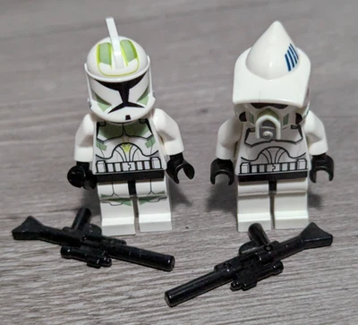 Lego Horn Company Phase 1 Clone + ARF Trooper Minifigura Lote 7193 Pacote de Batalha - Imagem 1 de 4