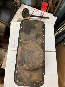 OEM Original Big Block Mopar 187 Oil Pan Fits A B C E Body Cars 383-440 - Picture 1 of 5